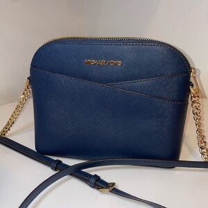 Michael Kors Navy Blue jet Crossbody Bag